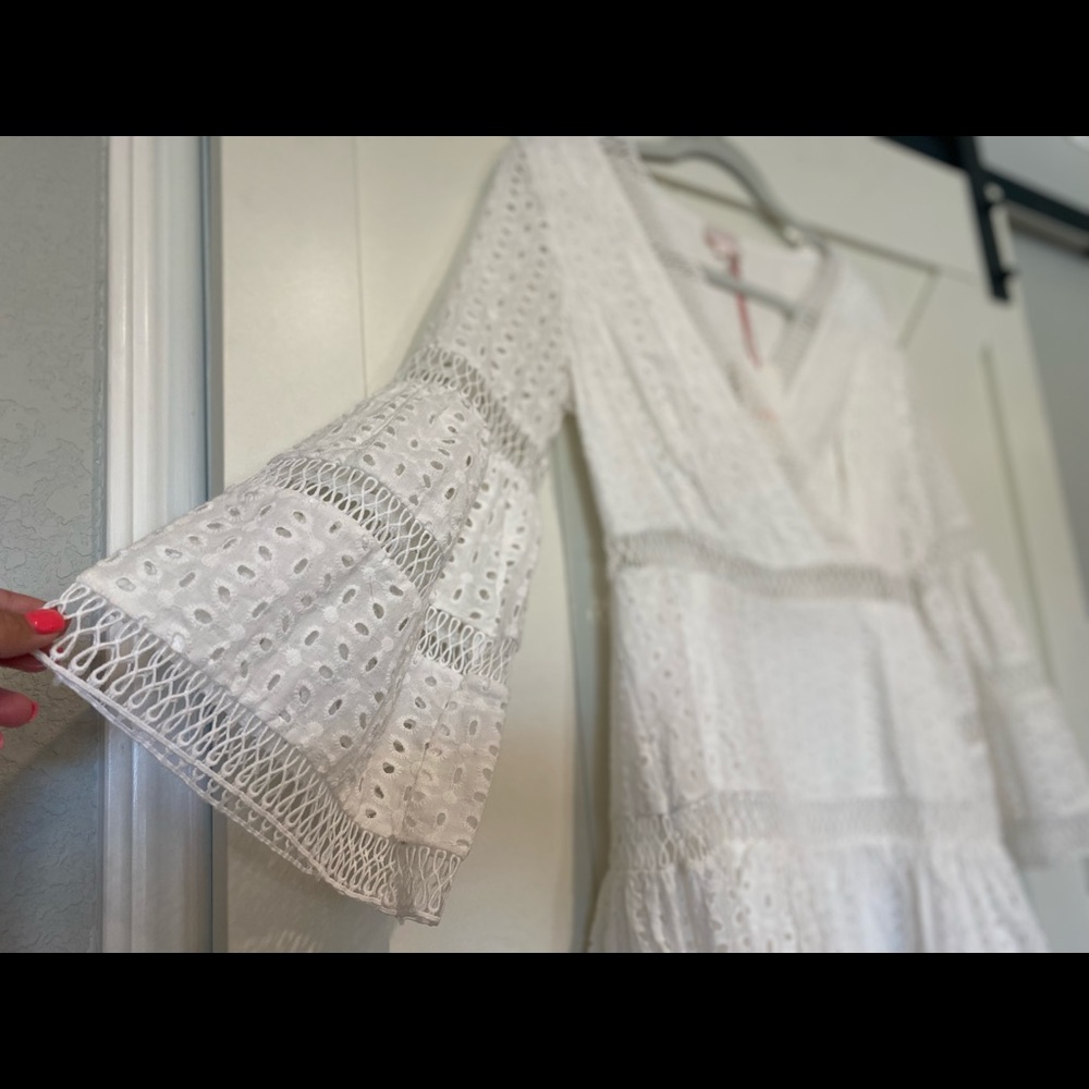 Gorgeous White Crochet Sundress